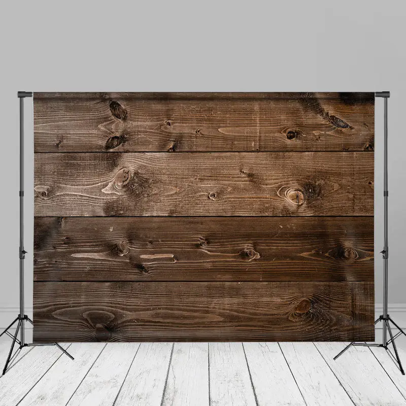 Abstract Brown Wood Plank Texture Backdrop For Photo - Aperturee