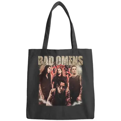 Bad Omens Music Bags, Vintage The Death Of Peace Of Mind Album Bags
