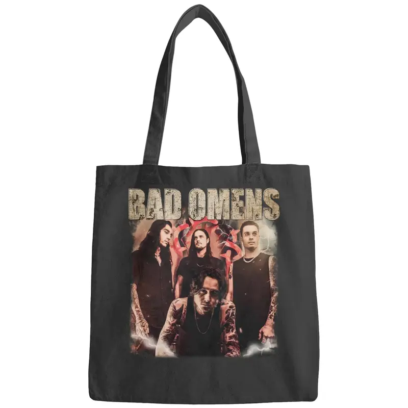 Bad Omens Music Bags, Vintage The Death Of Peace Of Mind Album Bags