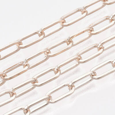 Unwelded Iron Paperclip Chains
