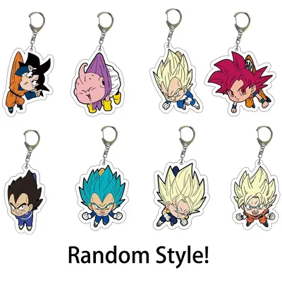 Funny Fridge Magnet Reusable Classic Dragon Ball Cool Anime Keychain Suitable for Office Work Home Car Locker Gift Decoration...