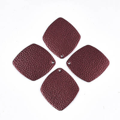 PU Leather Big Pendants