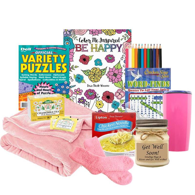 Gift Baskets Don't Worry Be Happy Get Well Gift Set