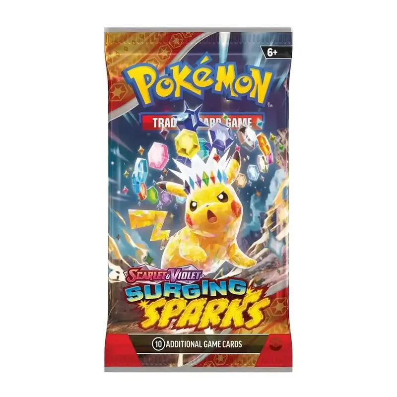 Pokemon Scarlet & Violet Surging Sparks Booster Pack - english pokemon cards