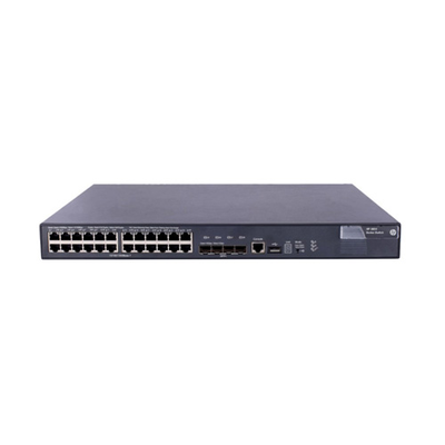 HP JC103-61001 | FlexFabric 5800 Series 5800-24G-SFP 24 x 1000Base-X SFP (mini-GBIC) Slots and 4 x 10GbE Fixed SFP+ Ports and...