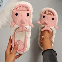 Shark Slippers Slides for Women House Slippers for Woman Cute Cartoon Animal Shape Kawaii Sandals Home Indoor