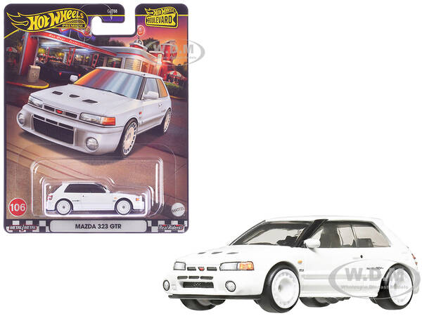Mazda 323 GTR RHD (Right Hand Drive) White \
