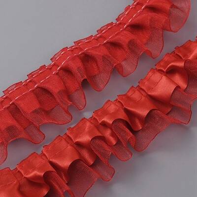 Polyester Ruffled Trimming