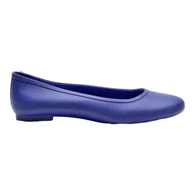 HUSH PUPPIES Ballet Shoes Blue Synthetic Womens UK 8