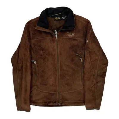 Mountain Hard Wear Fleece - Small Brown Polyester