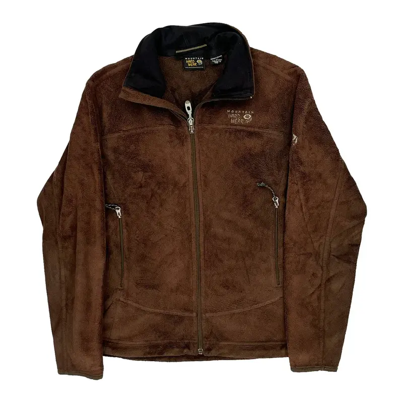 Mountain Hard Wear Fleece - Small Brown Polyester