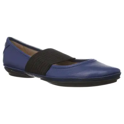Camper Right Nina 21595 Leather Women's Slip On Shoes - Light Blue - Size:US 7 Women