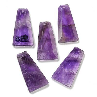 Natural Amethyst Pendants