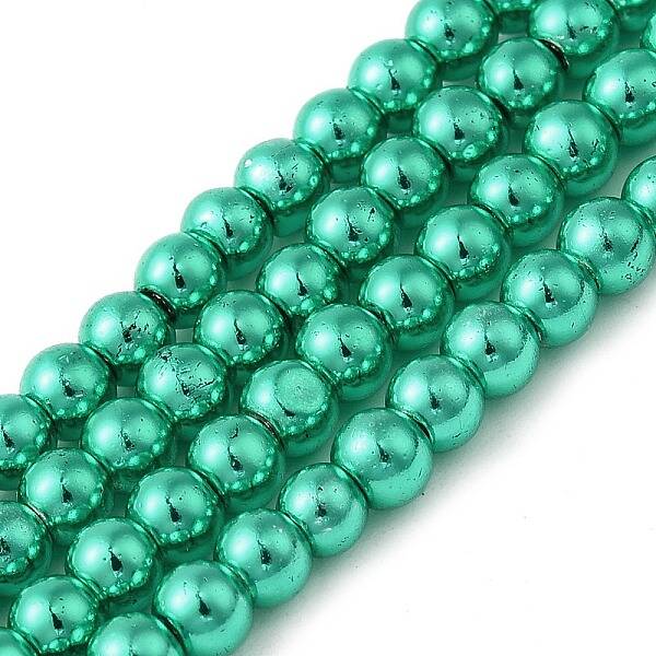 Electroplate Glass Beads Strands