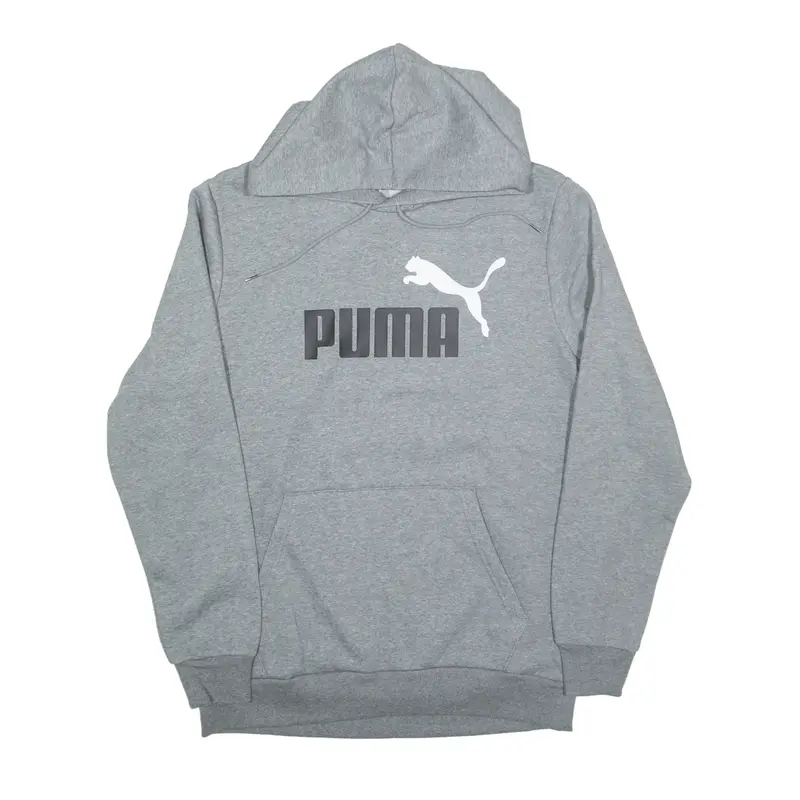 PUMA Hoodie Grey Pullover Mens M