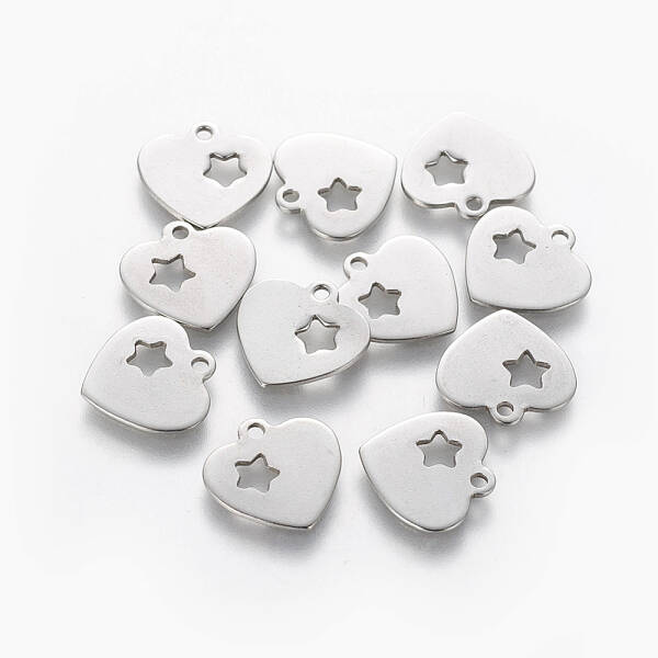 Non-Tarnish 201 Stainless Steel Charms