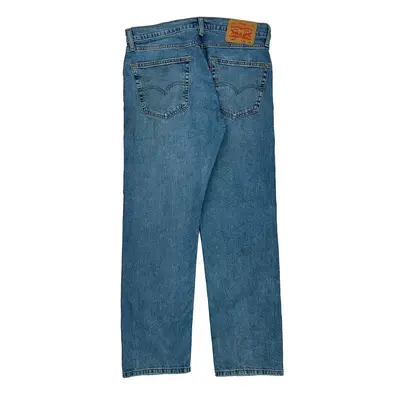 505 Levis Jeans - 34W 29L Blue Cotton Blend