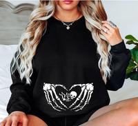 Pregnant Shirt Skeleton,Funny Maternity Shirt,Pregnancy Announcement Shirt for Women,Funny Gift for Expecting Mom Shirt