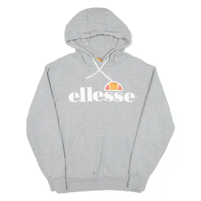 ELLESSE Womens Grey Hoodie UK 10