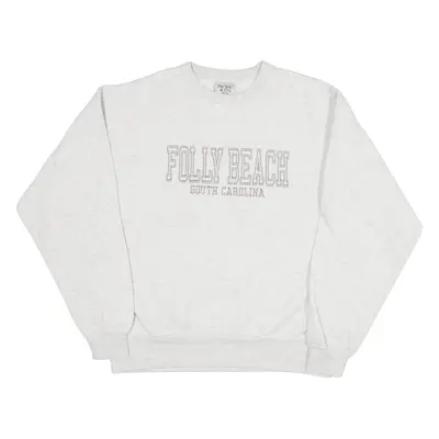 PACIFIC & CO South Carolina USA Sweatshirt Grey Womens S