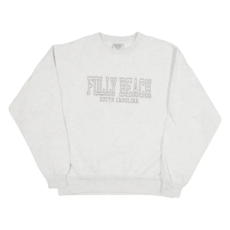 PACIFIC & CO South Carolina USA Sweatshirt Grey Womens S