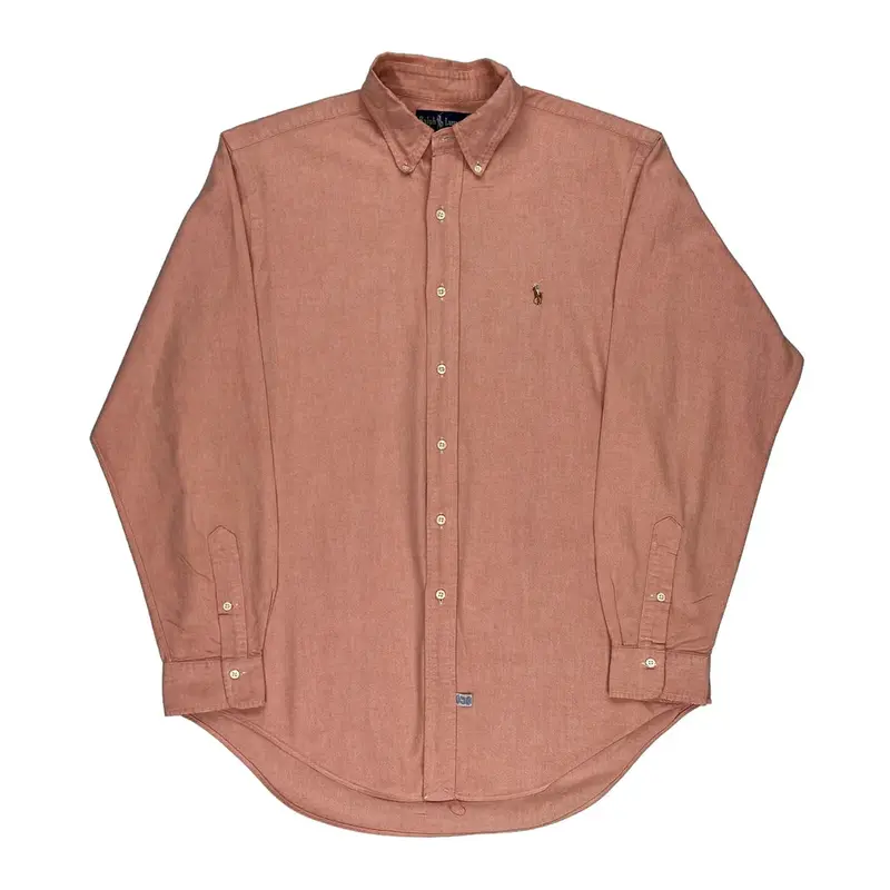 Ralph Lauren Shirt - Large Pink Cotton | Size: large