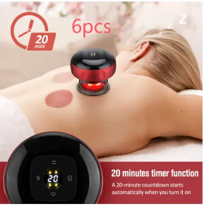 Electric Vacuum Cupping Massage Body Cups Anti-Cellulite Therapy Massager For Body Electric Guasha Scraping Fat Burning Slimm...