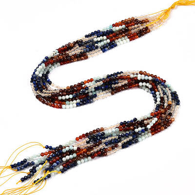 Natural Mixed Gemstone Beads Strands