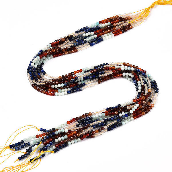 Natural Mixed Gemstone Beads Strands