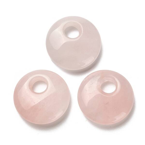 Natural Rose Quartz Pendants