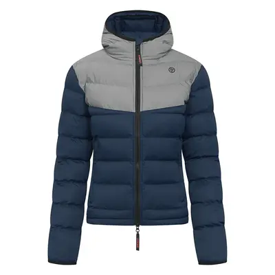 Women's Reflective Hooded Synthetic Down Jacket