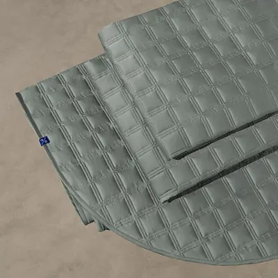 Coverlet Set | Size: Full/Queen | Color: Olive Martini | Touch: Sateen