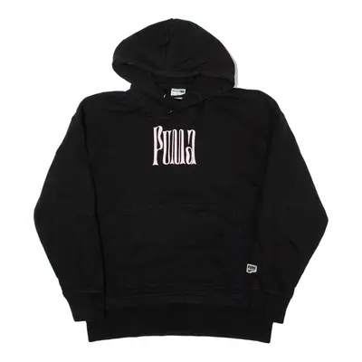 PUMA Hoodie Black Pullover Womens M