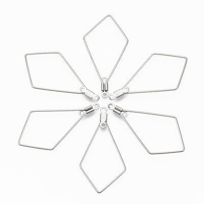Tarnish Resistant 304 Stainless Steel Wire Pendants