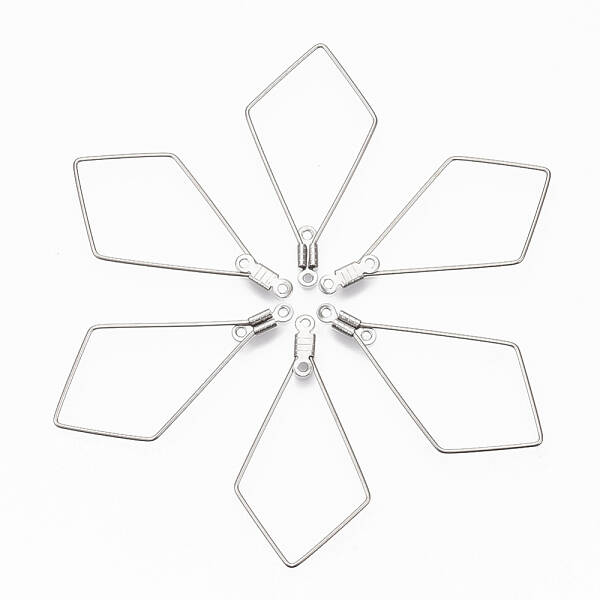 Tarnish Resistant 304 Stainless Steel Wire Pendants