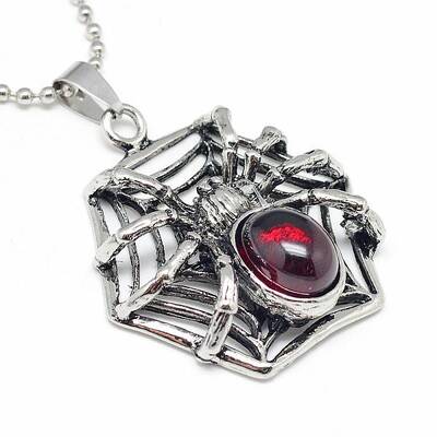 Alloy Glass Pendant Necklaces