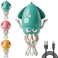 Electric Dancing Octopus Toy Dancing Octopus Crazy 8-Leg Action Octopuses, Interactive LED Party Gadget Decor for Office Pran...