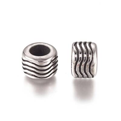 304 Stainless Steel European Beads