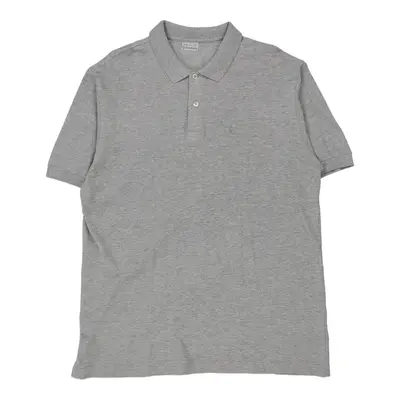 Sergio Tacchini Polo Shirt - XL Grey Cotton