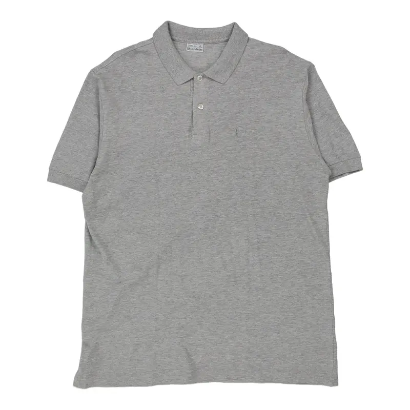 Sergio Tacchini Polo Shirt - XL Grey Cotton