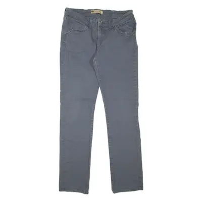 LEVI'S Womens Jeans Grey Regular Straight W31 L34