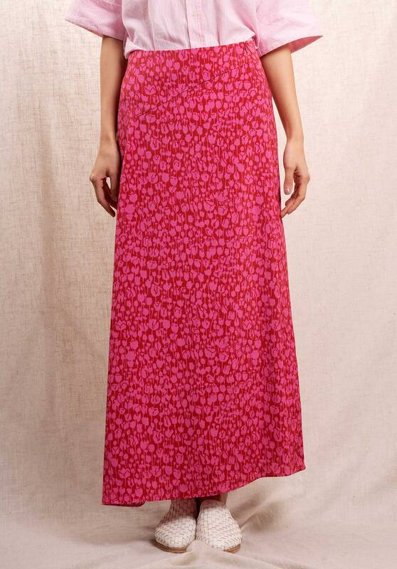 Skirt Callisto 4eva30-v07008 Rose-Vif | Color: ROSE VIF | Size: FR-36