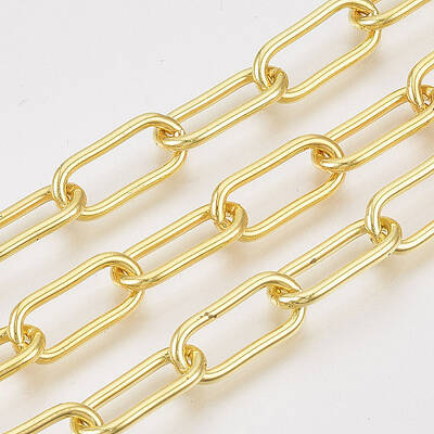 Unwelded Iron Paperclip Chains