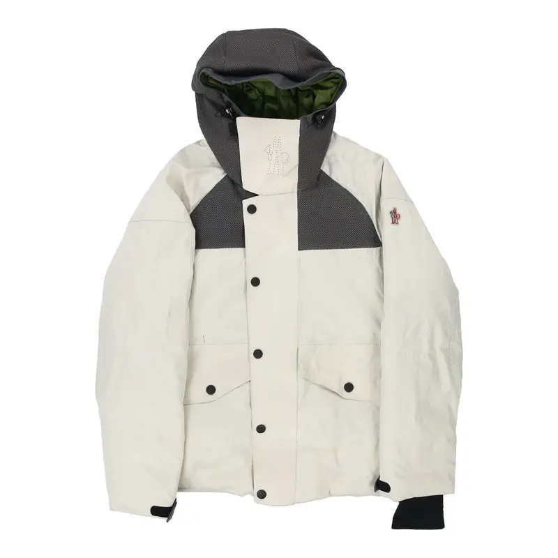 Grenoble Moncler Jacket - XL White Polyester