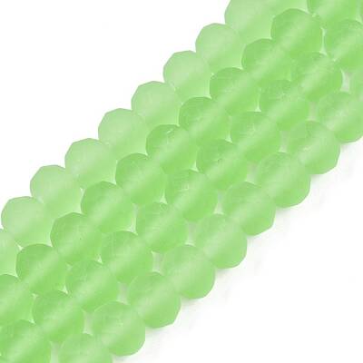 Transparent Glass Beads Strands