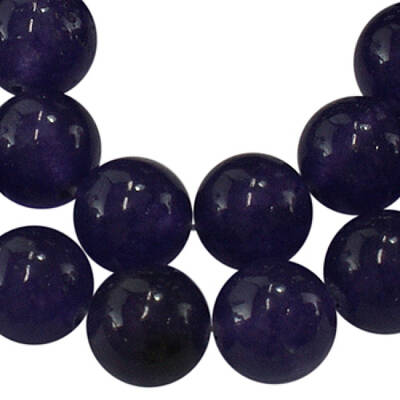 Natural Gemstone Amethyst Round Beads