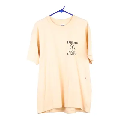 Lipton Cup Staff Anvil T-Shirt - XL Orange Cotton
