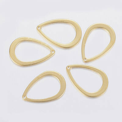 304 Stainless Steel Open Pendants