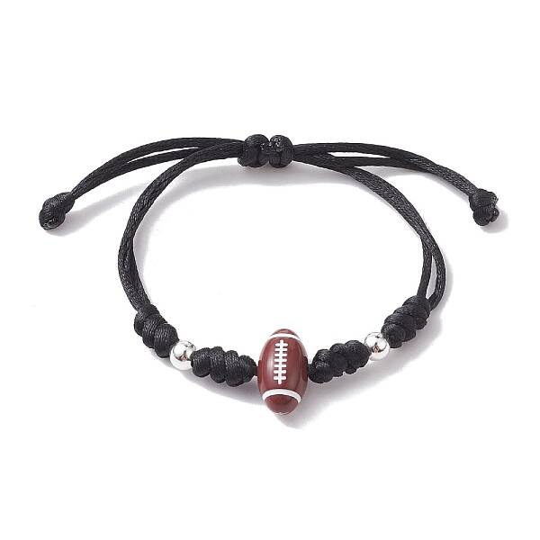 Adjustable Nylon Thread Braided Bead Bracelets