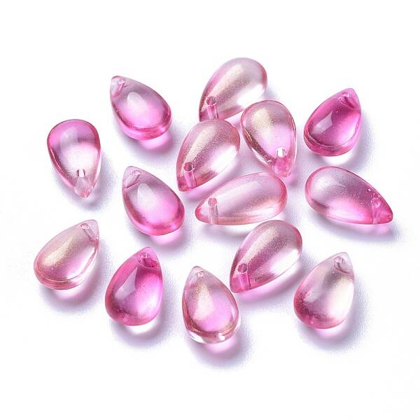 Transparent Glass Charms